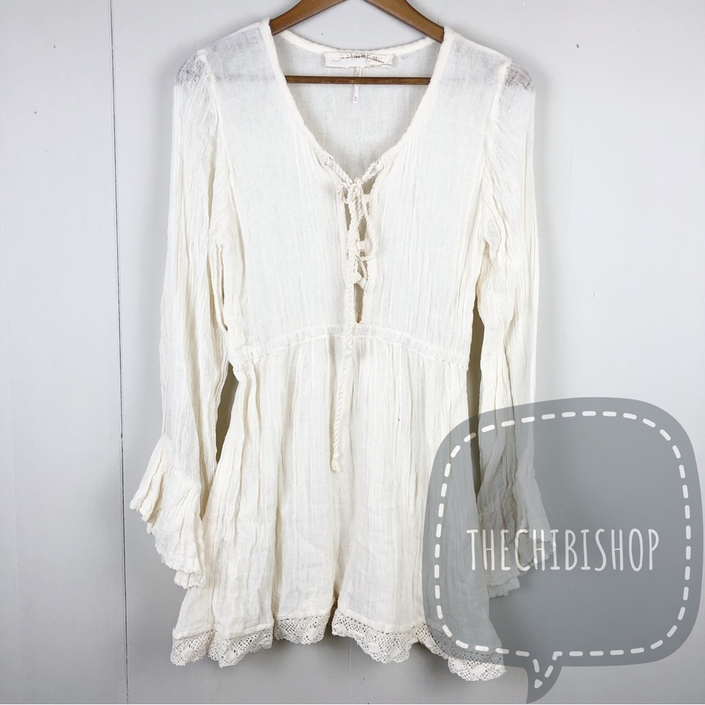 Jen's Pirate Booty (Running Stream) lace front coverup dress xs/s